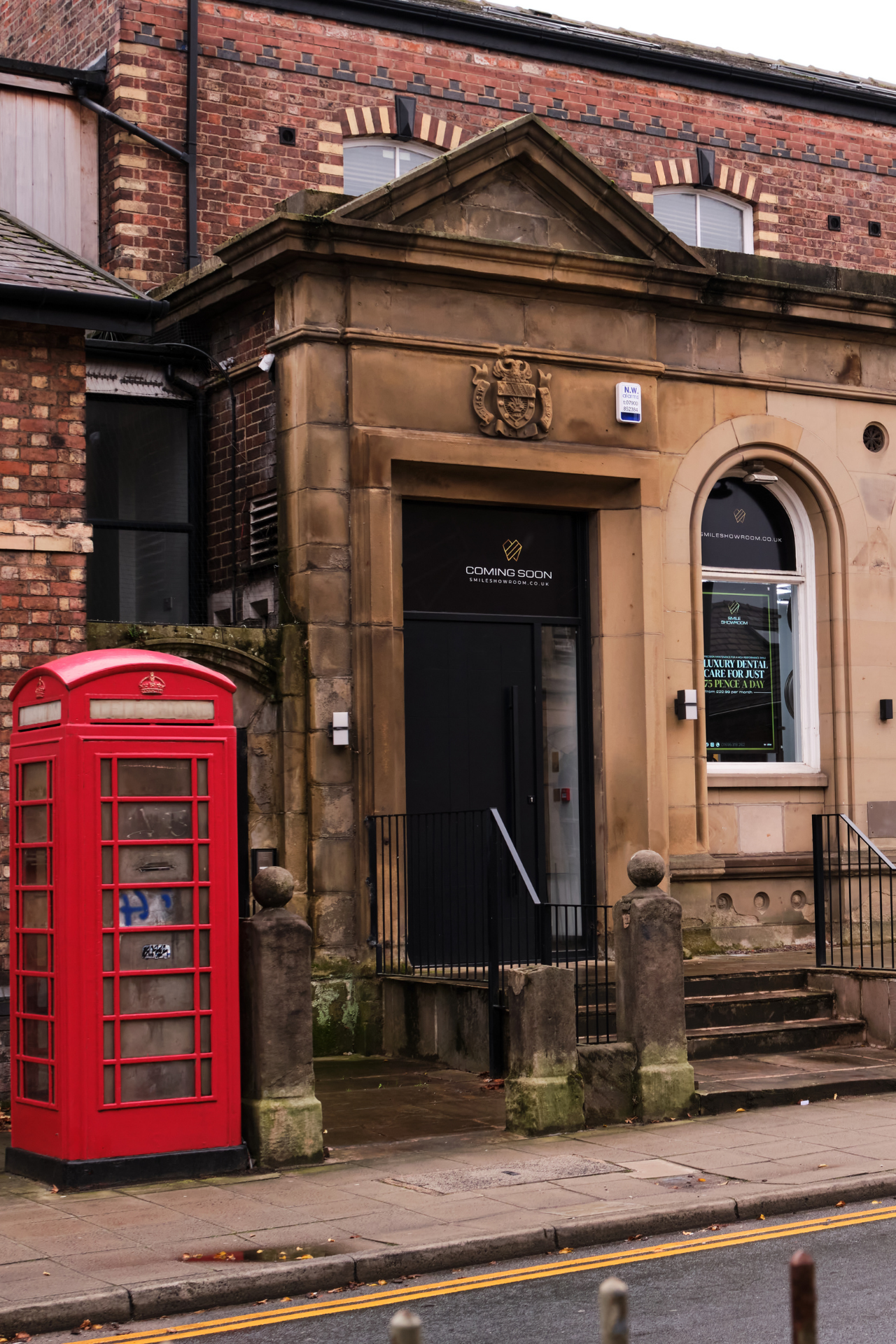 Smile Showroom exterior across the street