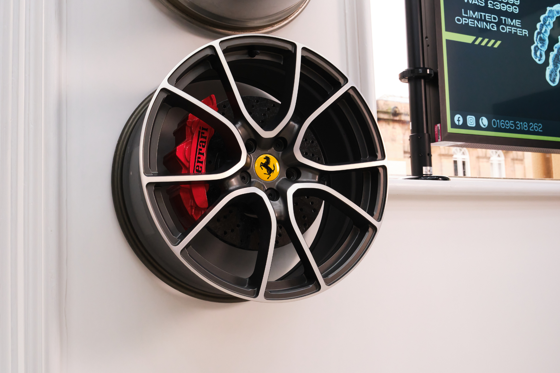 Dentist with patient in spa-like room